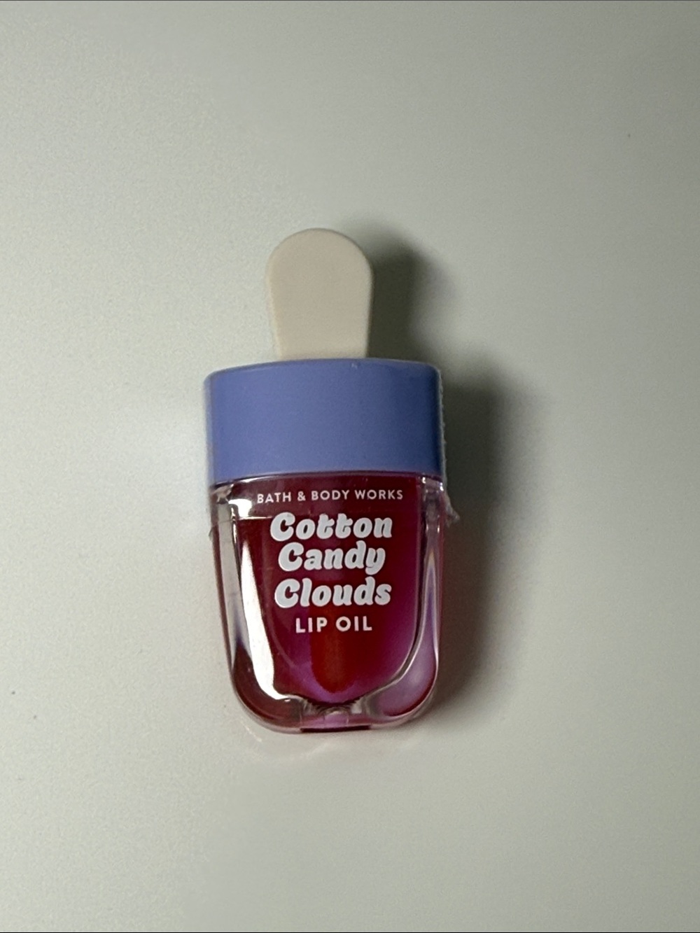 Bath & Body Works Cotton Candy Clouds Glossy Pink Lip Oil